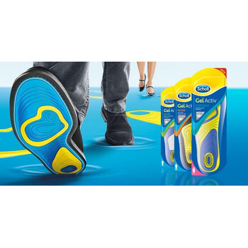 Gel Active Work (1 pár) - Dámske gélové vložky do topánok